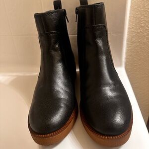 Lucky Brand Ressy Boots- black 7 1/2